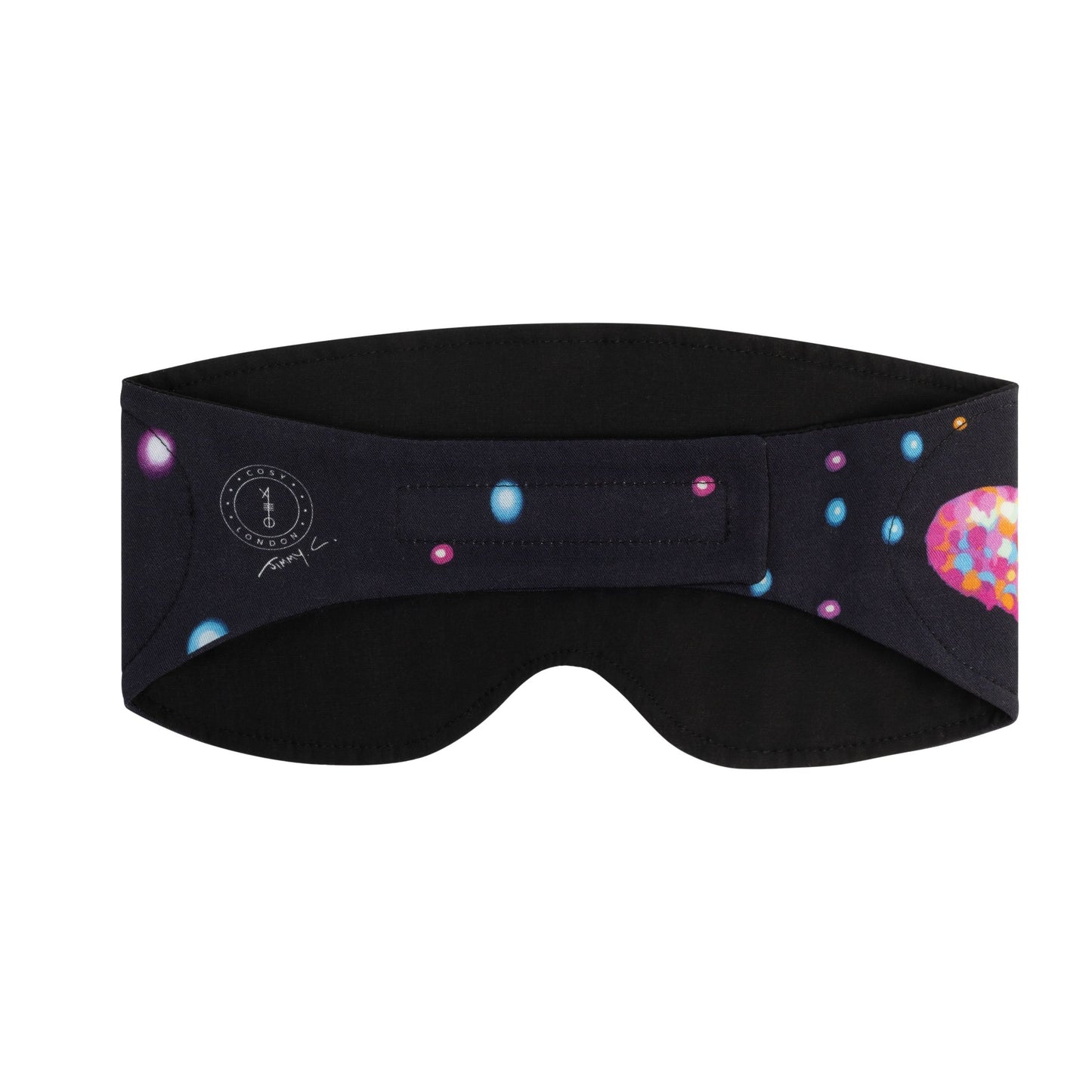 Eye Mask For Sleep Hearts In Space Print