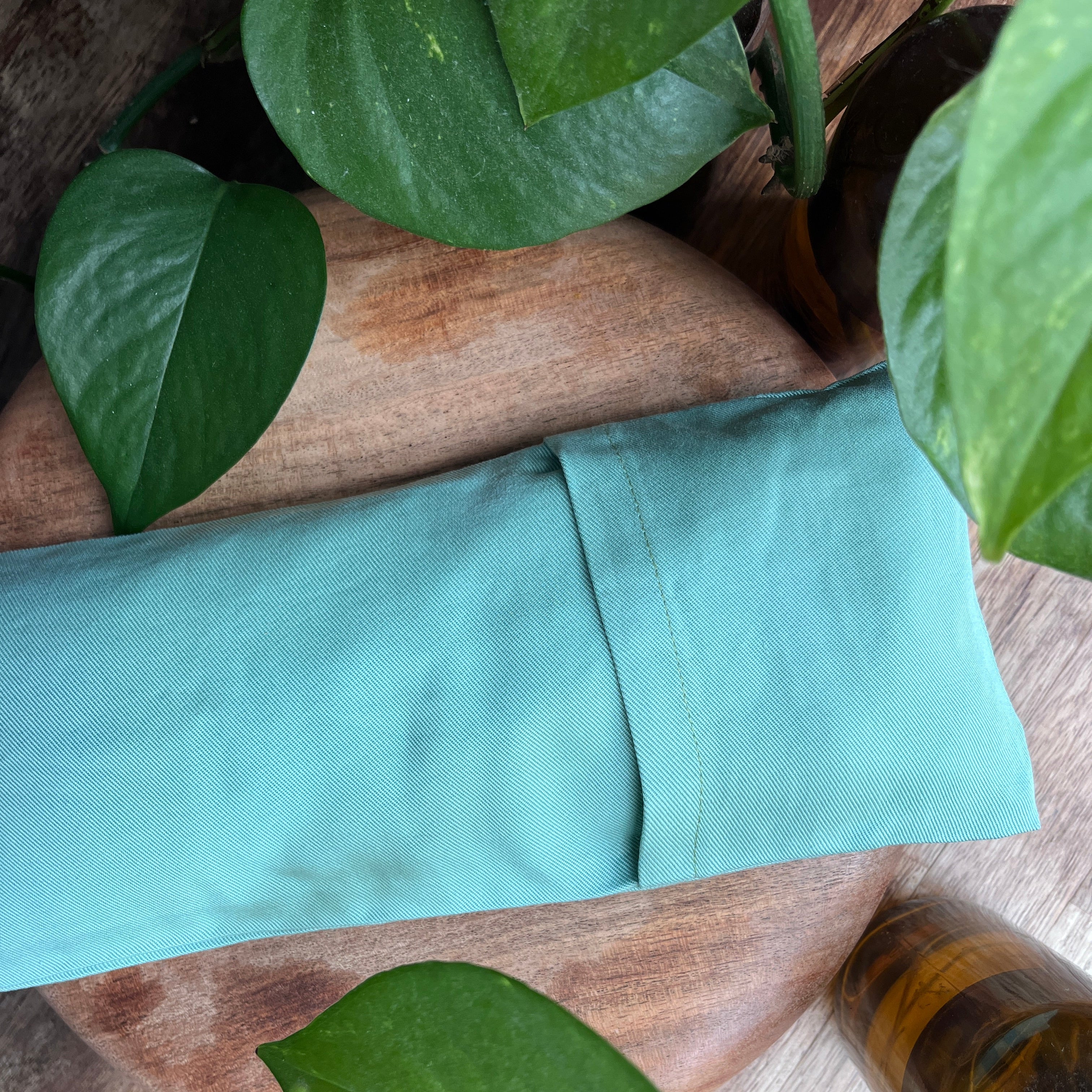 Sage Weighted Eye Pillow with Dried Lavender for Rest & Relaxation