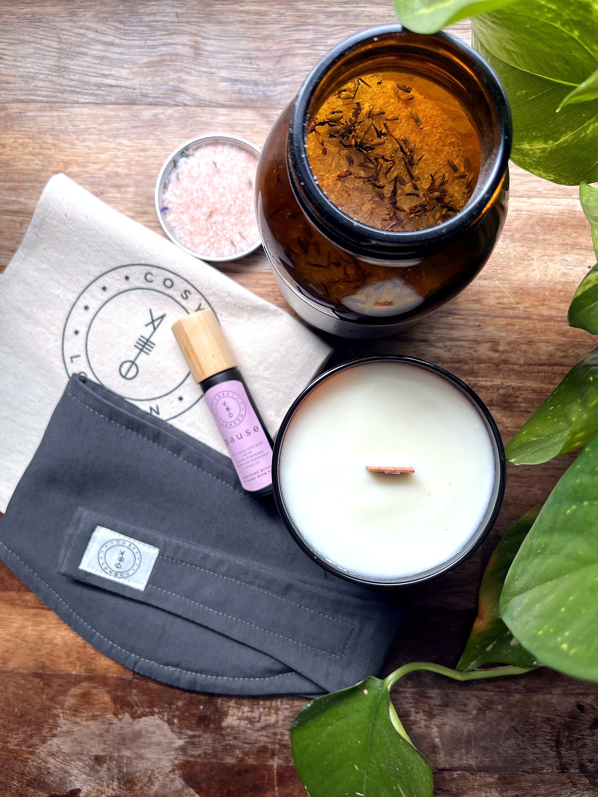 The Signature Sleep Mask and Aromatherapy Calming Gift Set