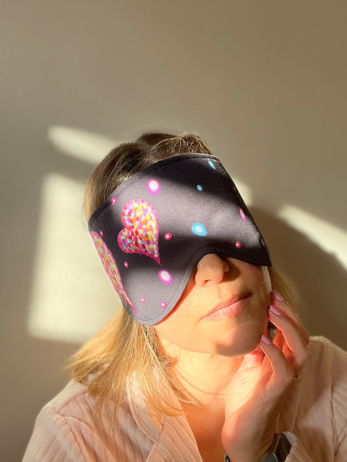 Hearts In Space x Jimmy C sleep mask