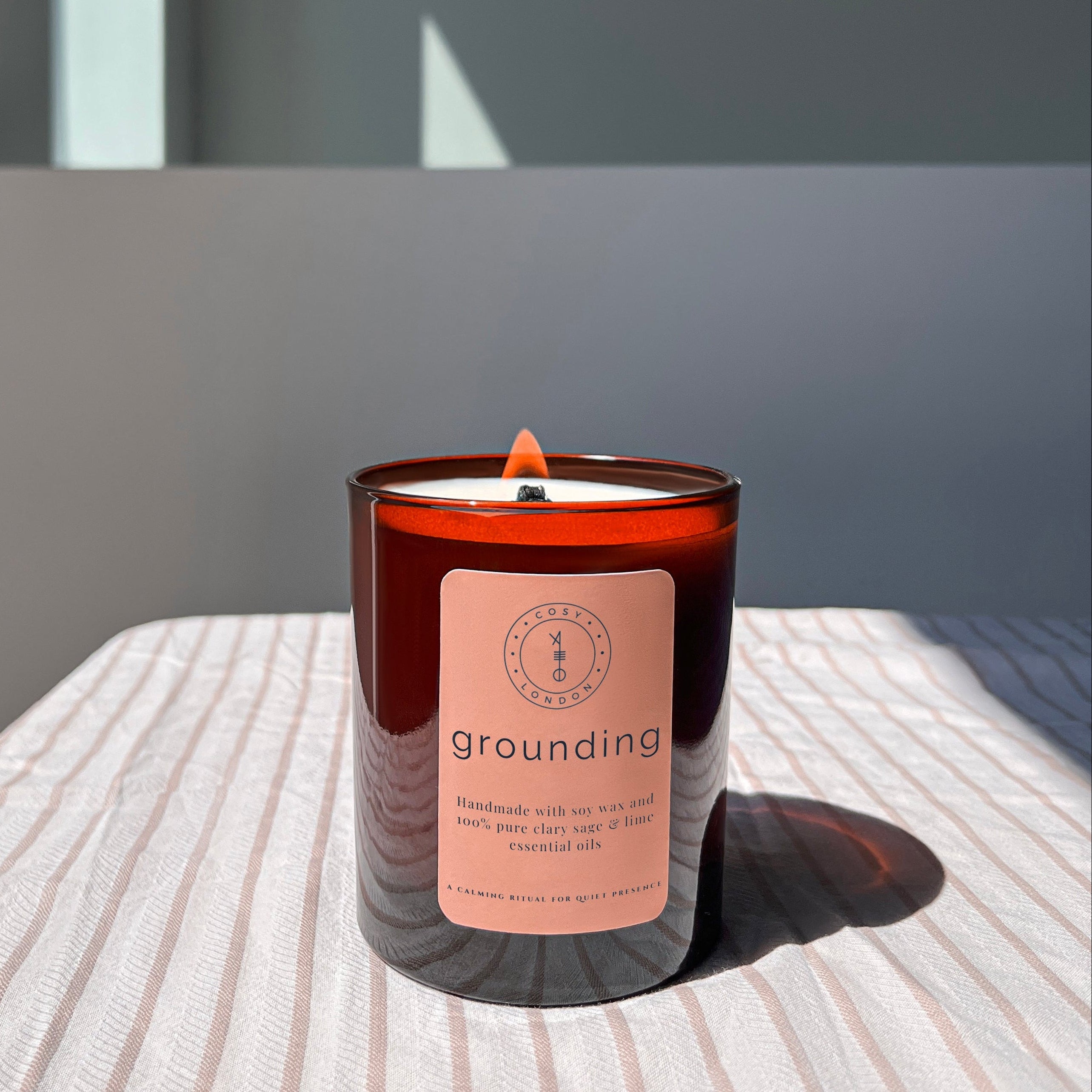 Grounding Woodwick Candle with Clary Sage & Lime