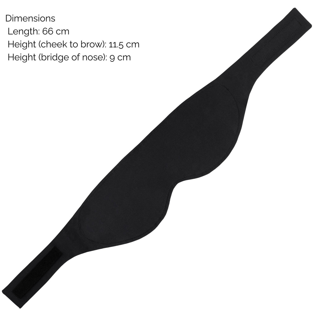 Cosy London Eye Mask in Black
