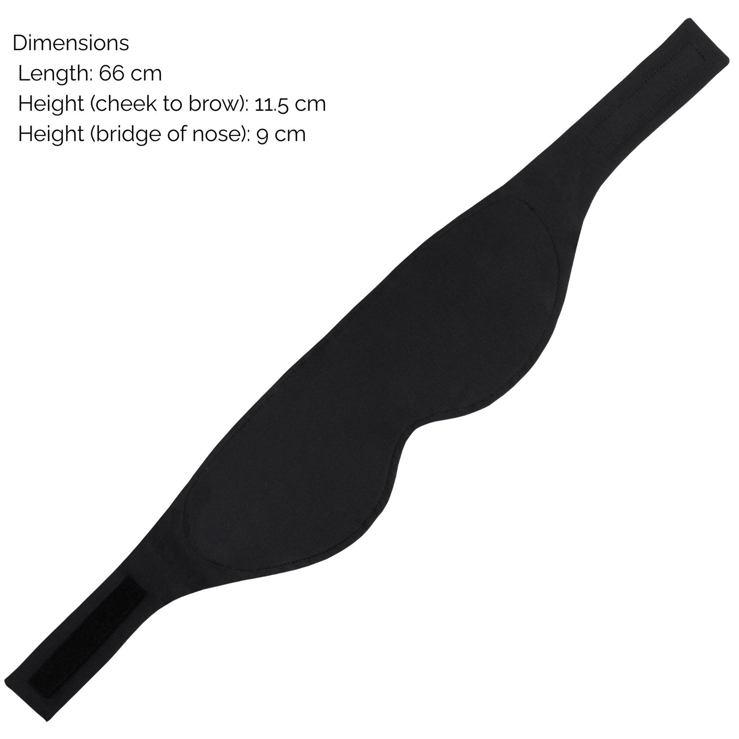 Cosy London Eye Mask in Black