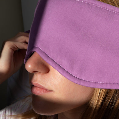 Cosy London Eye Mask in Violet