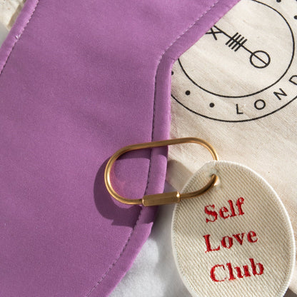 Cosy London Eye Mask in Violet