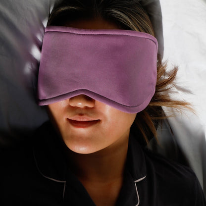 Cosy London Eye Mask in Violet