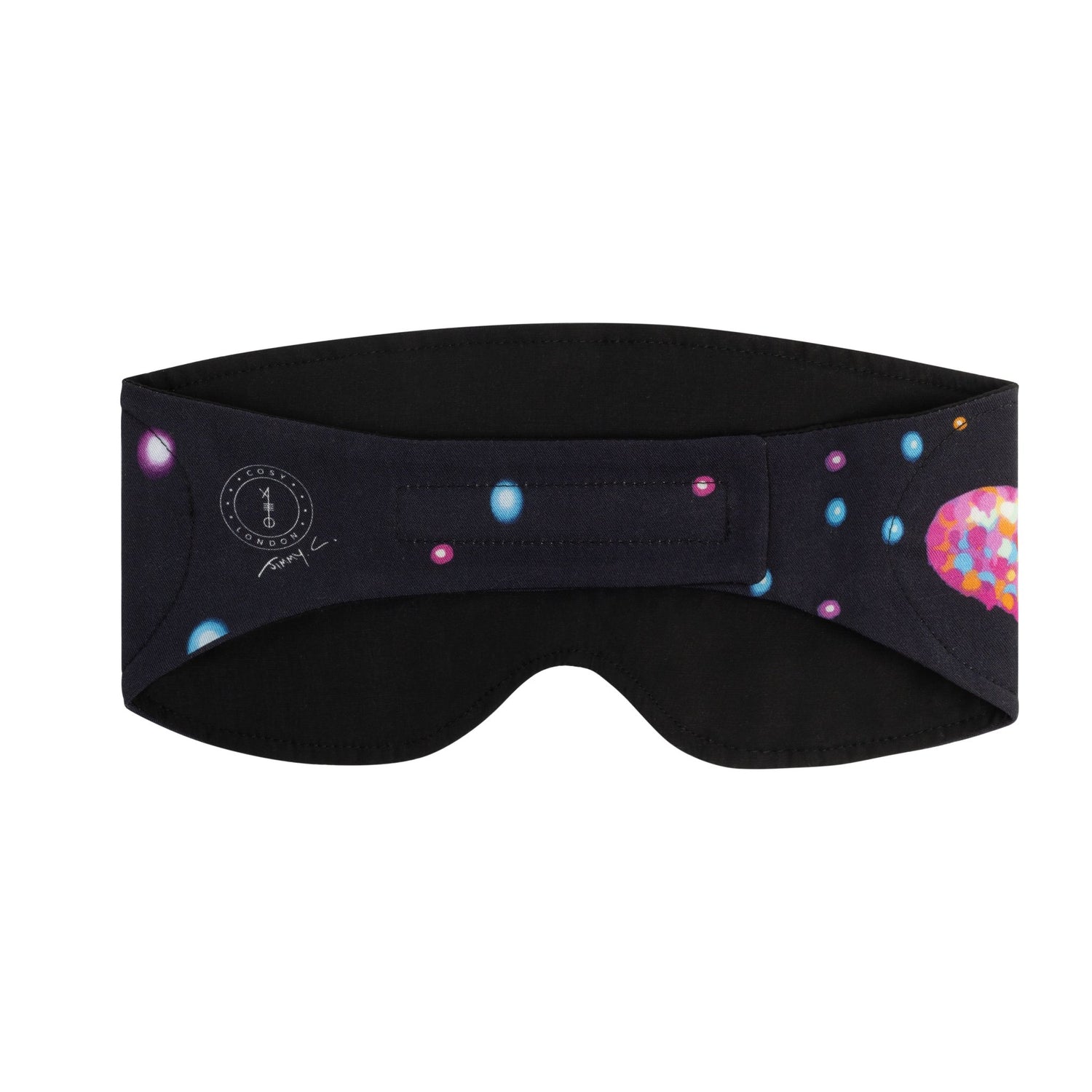 Eye Mask For Sleep Hearts In Space Print