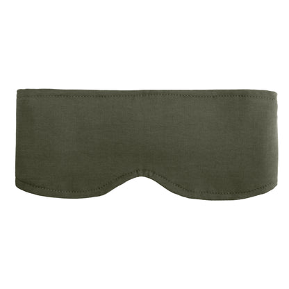 Cosy London Eye Mask in Earthy Green