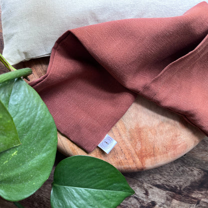 Rosewood Weighted Eye Pillow with Dried Lavender for Rest &amp; Relaxation