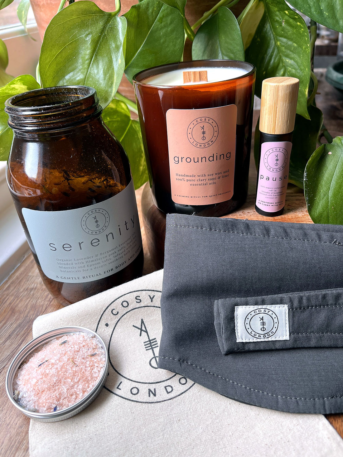 The Signature Sleep Mask and Aromatherapy Calming Gift Set