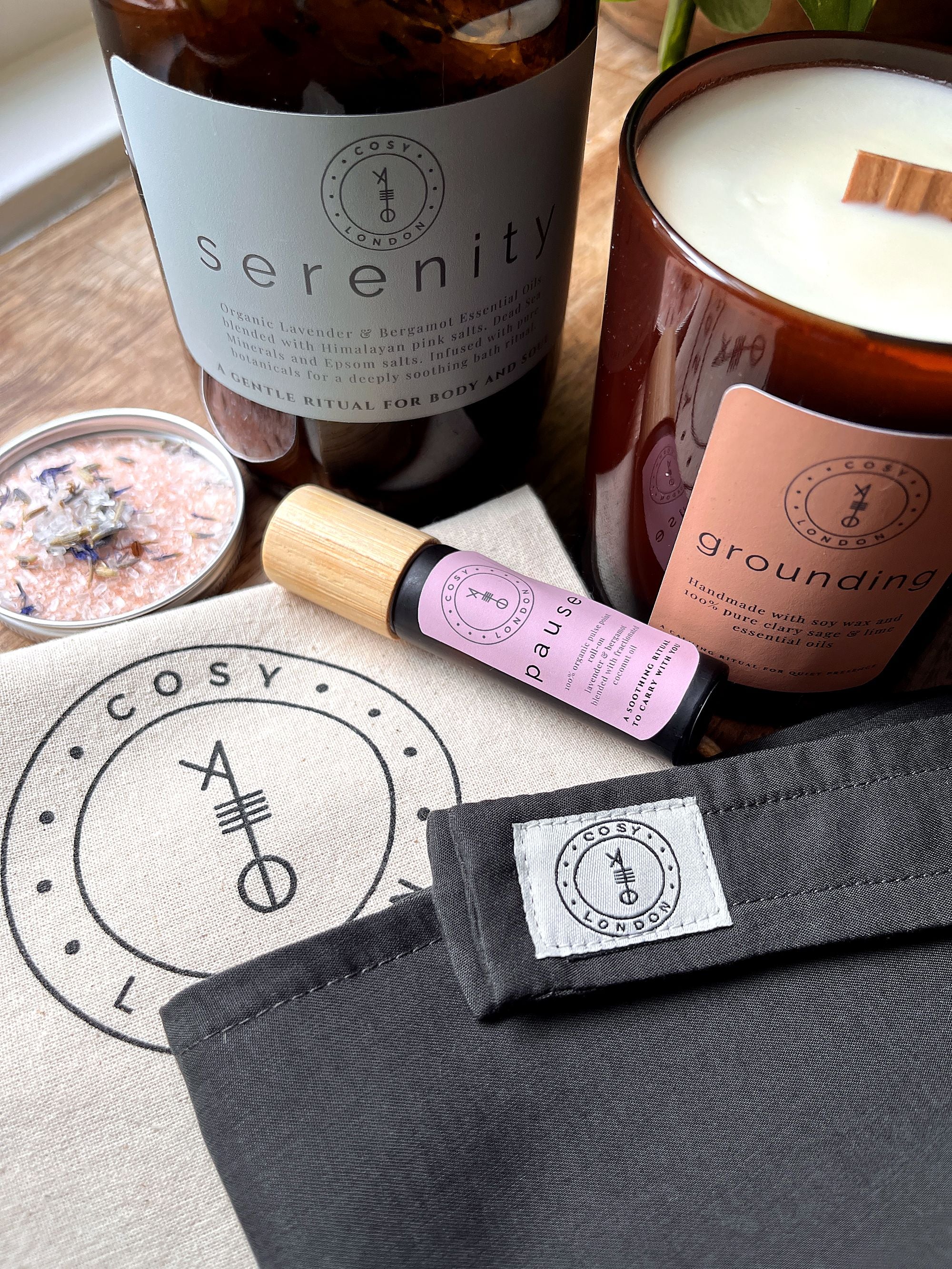 The Signature Sleep Mask and Aromatherapy Calming Gift Set