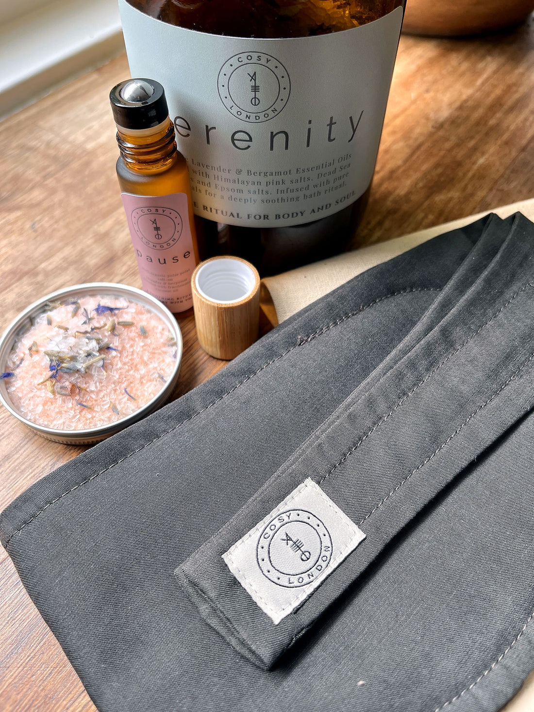 The Nightfall Sleep Mask and Aromatherapy Calming Gift Set