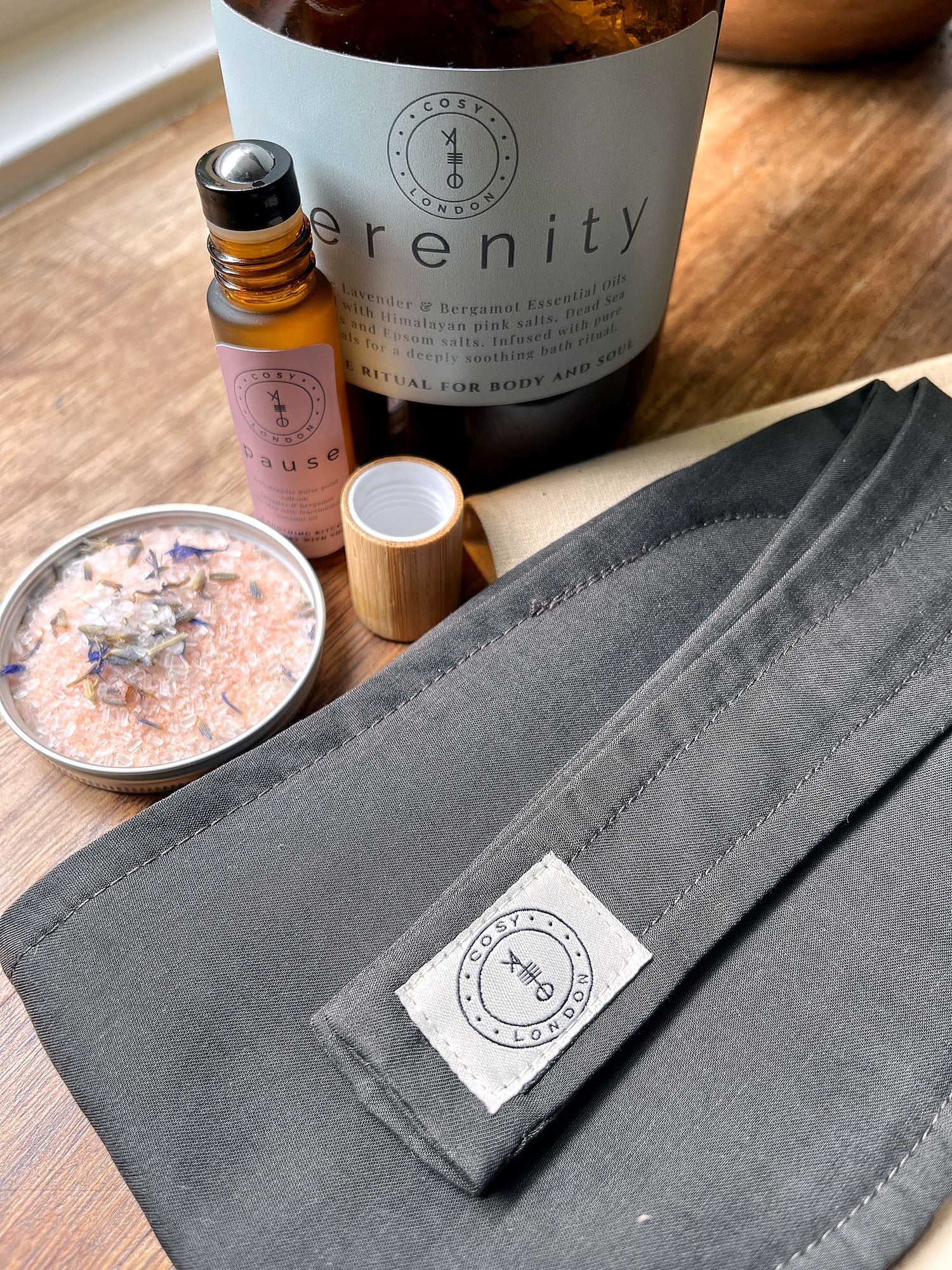 The Nightfall Sleep Mask and Aromatherapy Calming Gift Set