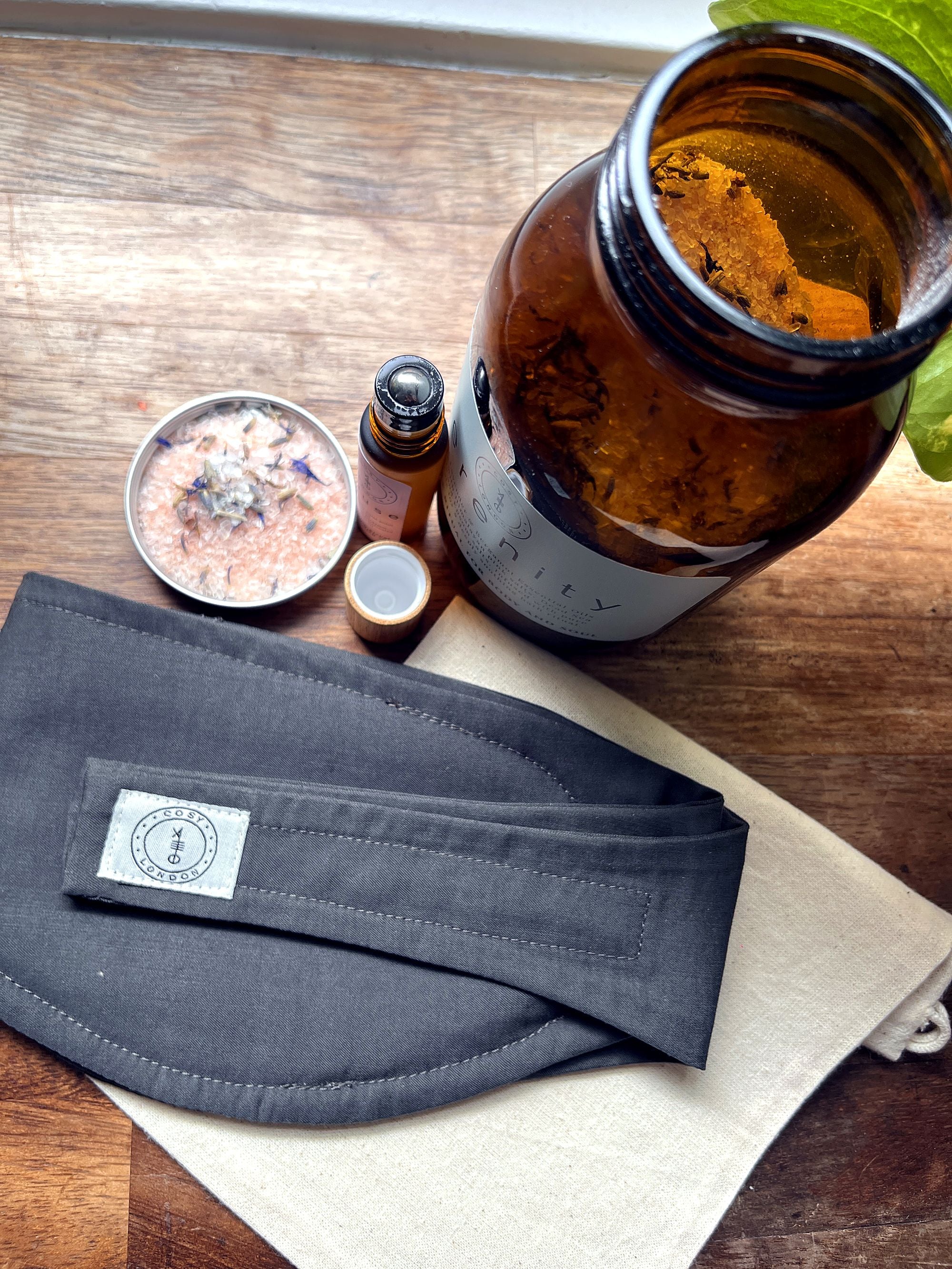 The Nightfall Sleep Mask and Aromatherapy Calming Gift Set