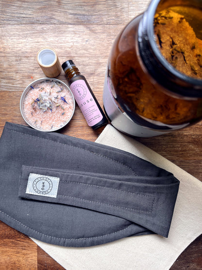 The Nightfall Sleep Mask and Aromatherapy Calming Gift Set