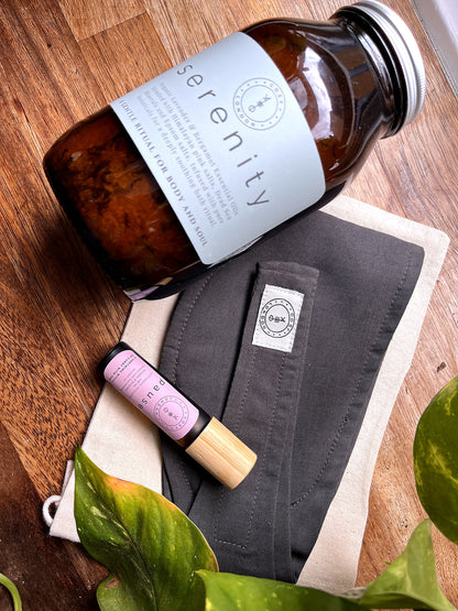 The Nightfall Sleep Mask and Aromatherapy Calming Gift Set