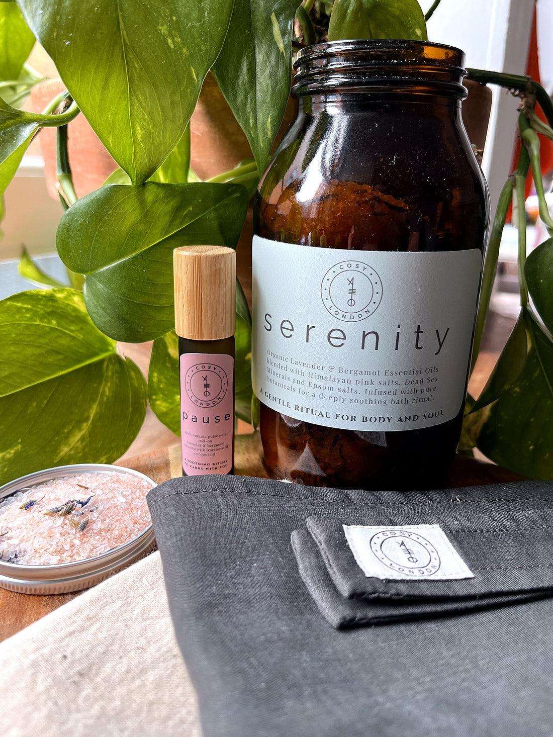 The Nightfall Sleep Mask and Aromatherapy Calming Gift Set