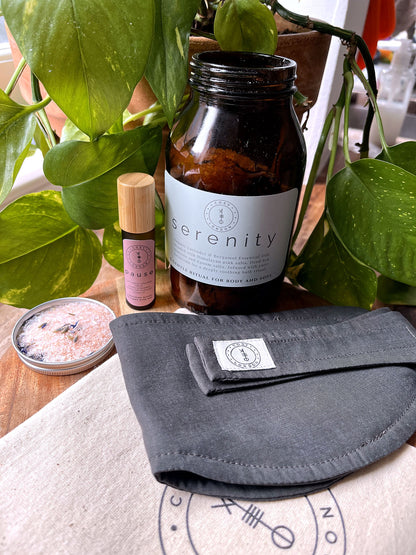 The Nightfall Sleep Mask and Aromatherapy Calming Gift Set