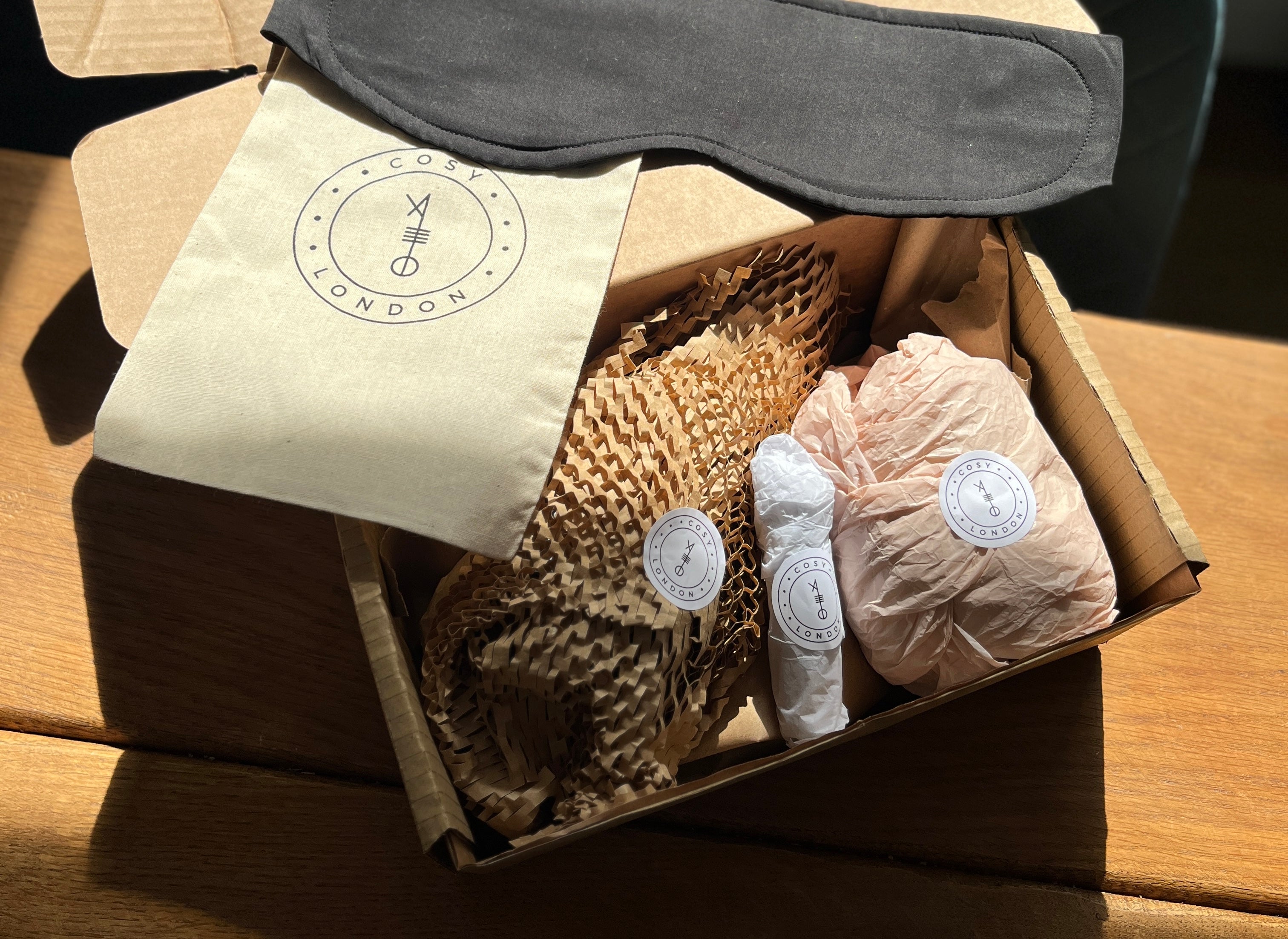 The Nightfall Sleep Mask and Aromatherapy Calming Gift Set