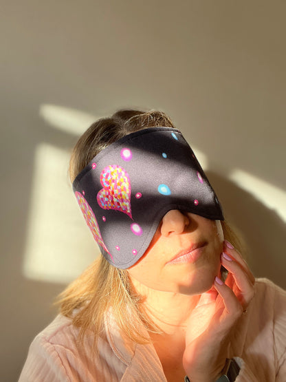 Hearts In Space x Jimmy C sleep mask